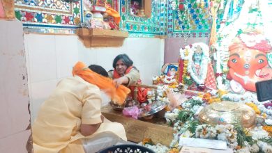 Photo of सरकार के लिए भगवान की  शरण में बीजेपी