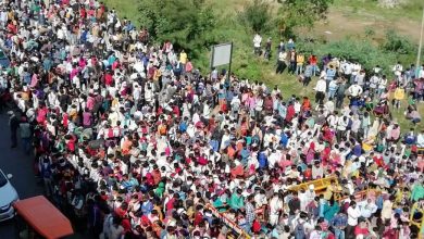 Photo of Most Urgent : उत्तर प्रदेश दिल्ली सीमा पर भारी भीड़