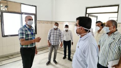 Photo of लखनऊ: कोविड केयर सेंटर में तब्‍दील हुआ हज हाउस