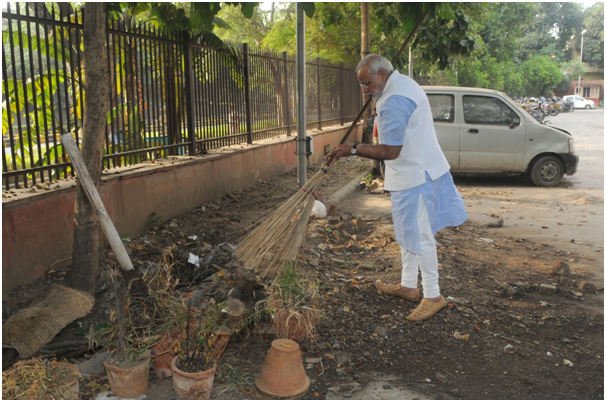 Modi cleanliness drive 