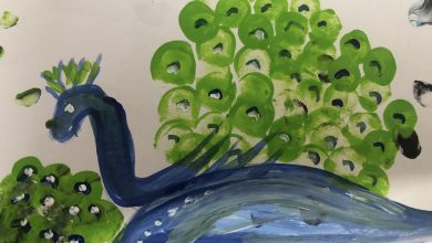 Photo of Peacock Painting by Praneeta Mishra