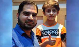 Photo of Ebrahim Qureshi : youngest Microsoft Certified Web Developer