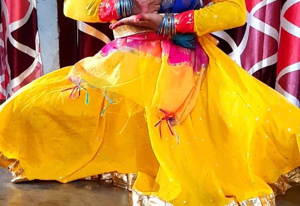 कुमारी वैष्णवी का कथक नृत्य