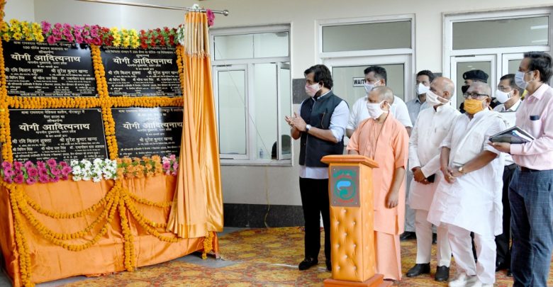 गोरखपुर मेडिकल कालेज में नए अस्पताल का लोकार्पण