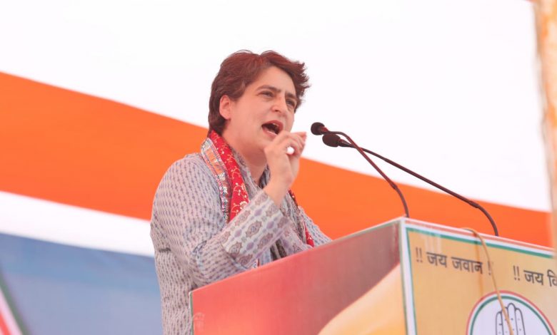 भाजपा सरकार को अहंकार हो गया है- प्रियंका गांधी