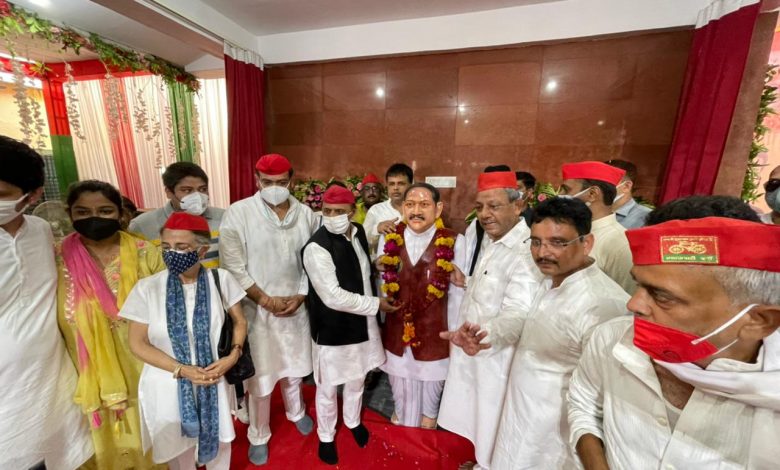 समाजवादी पार्टी अखिलेश यादव उन्नाव रथ यात्रा