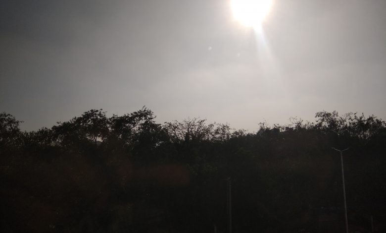 चित्र-बेतहाशा वायु प्रदूषण