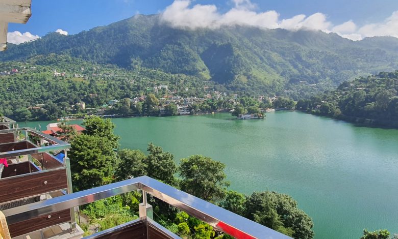 Bhimtal in Nainital district of Uttarakhand state in India