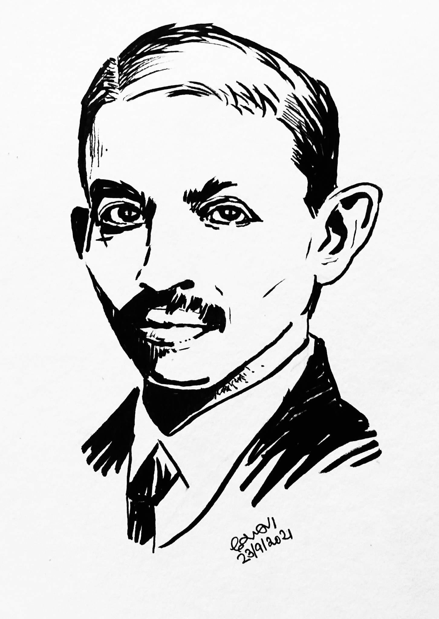 Gandhi Sketch