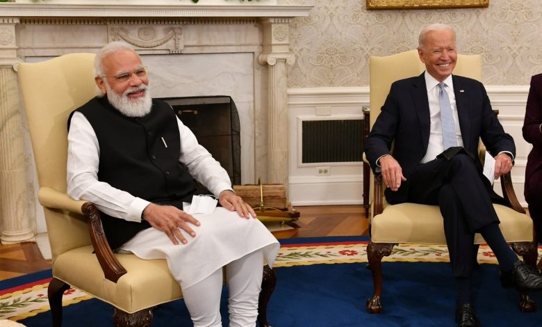 Jo Biden and Modi