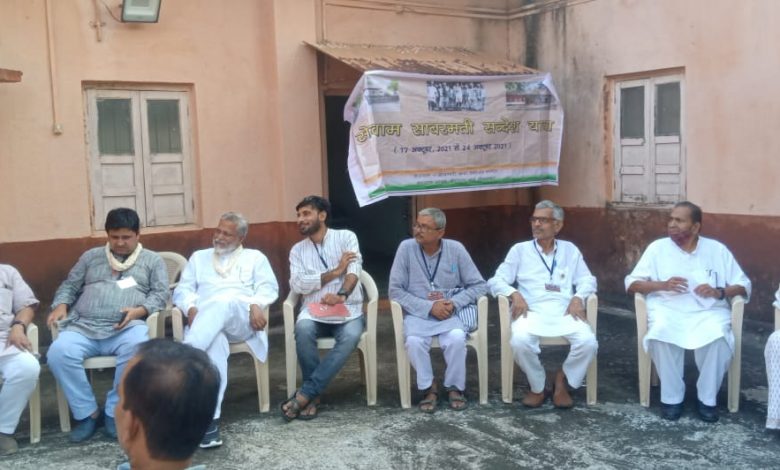 चौथे दिन अपने गृहनगर गुजरात पहुंची सेवाग्राम से साबरमती विरोध यात्रा