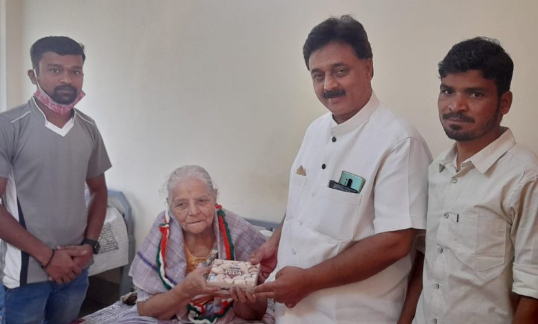 91st Birthday of Bhoodan Activist and Gandhian Channamma Hallikeri