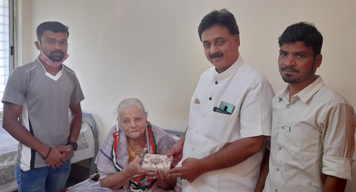 91st Birthday of Bhoodan Activist and Gandhian Channamma Hallikeri