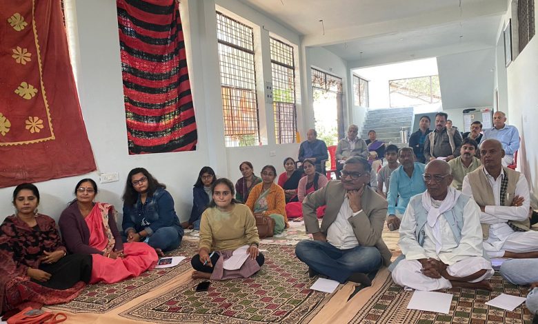 बा-बापू प्राकृतिक चिकित्सा केन्द्र में जीवन दर्शन एवं चिकित्सा प्रशिक्षण शिविर का आयोजन