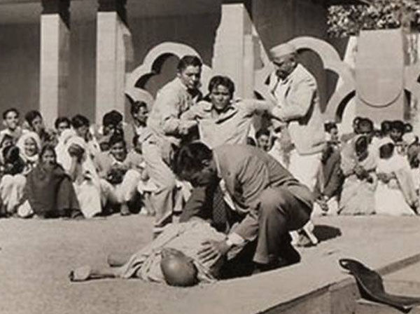 Gandhi Shot dead