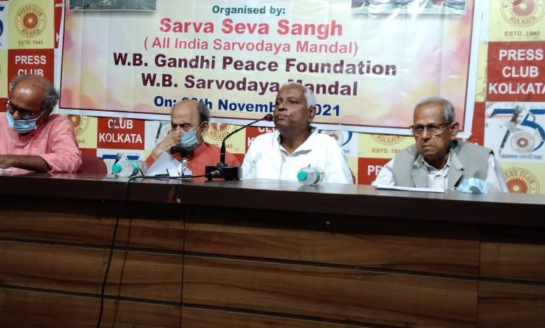 साबरमती आश्रम को बचाने के लिए कोलकाता प्रेस क्लब में बैठक