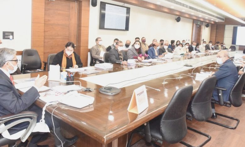मुख्य सचिव की अध्यक्षता में समग्र शिक्षा कार्यकारी समिति की बैठक आयोजित