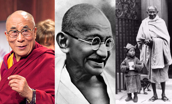 गांधी जी के विचारों के कैसे प्रभावित हैं दलाई लामा (फोटोः सोशल मीडिया)