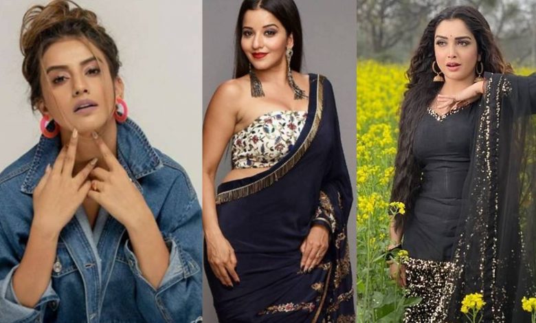 भोजपुरी सिनेमा की ये अभिनेत्रियां जो एक फिल्म के लिए लेती हैं इनती फीस (फोटोः सोशल मीडिया)