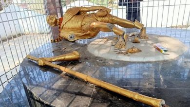 Photo of चंपारन में गांधी प्रतिमा तोड़ने के ख़िलाफ़ मौन सत्याग्रह