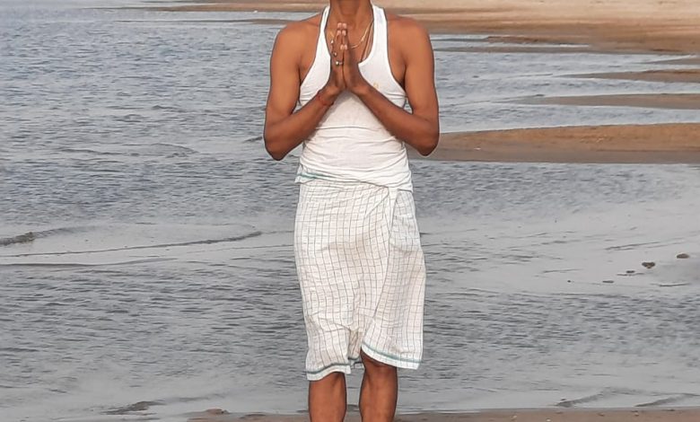 दिनेश कुमार गर्ग यमुना स्नान