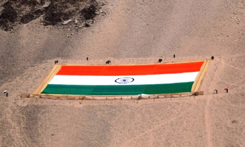 भारत का राष्ट्रीय तिरंगा ध्वज