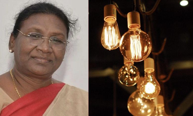 Draupadi Murmu Village electricity