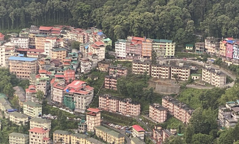 Urbanisation of hills