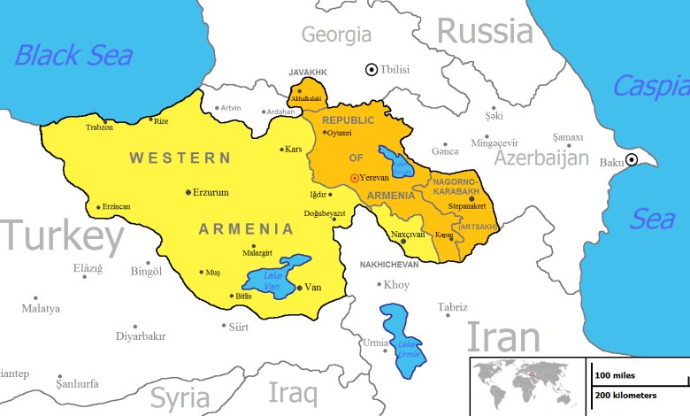 Armenia map