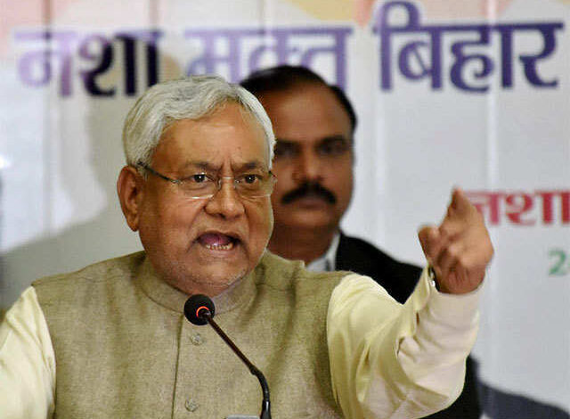 नीतीश कुमार ने बिहार में शराब बंदी लागू कर रखी है