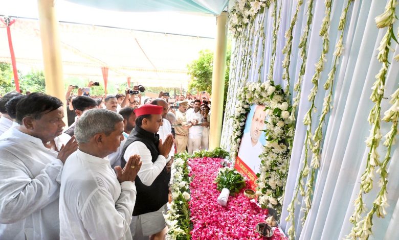 अखिलेश यादव सीतापुर में