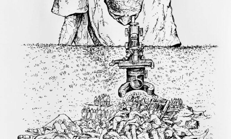 Gandhi by Raju Baviskar