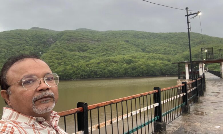 Dr Viranchi Acharya At Willingadan Dam Junagarh