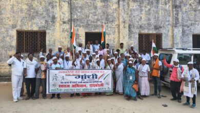 Photo of रायबरेली: पदयात्रियों ने हरिओम वाल्मीकि की लिंचिंग की निंदा की, नफ़रत के माहौल पर चिंता