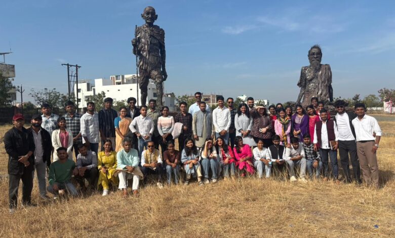 Short Term Course on Gandhian thoughts at Sevagram , Wardha