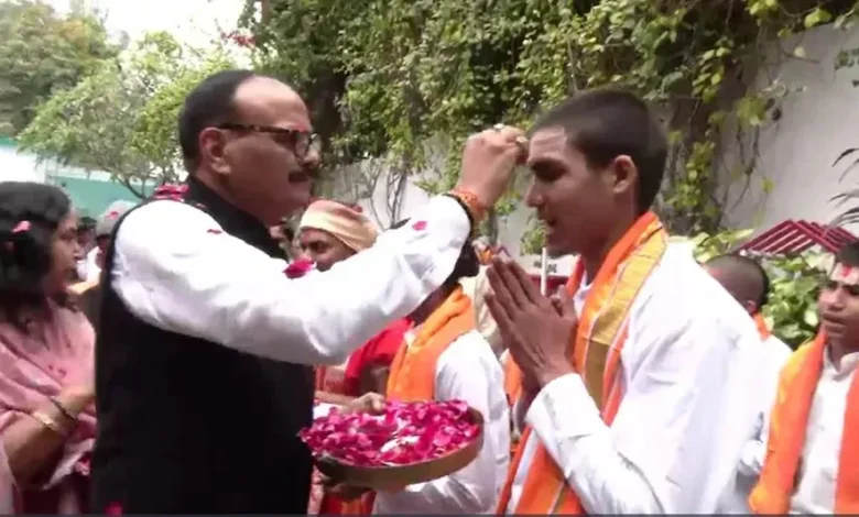 UP Deputy CM Brajesh Pathak : Batuk Samman or Brahmin politics