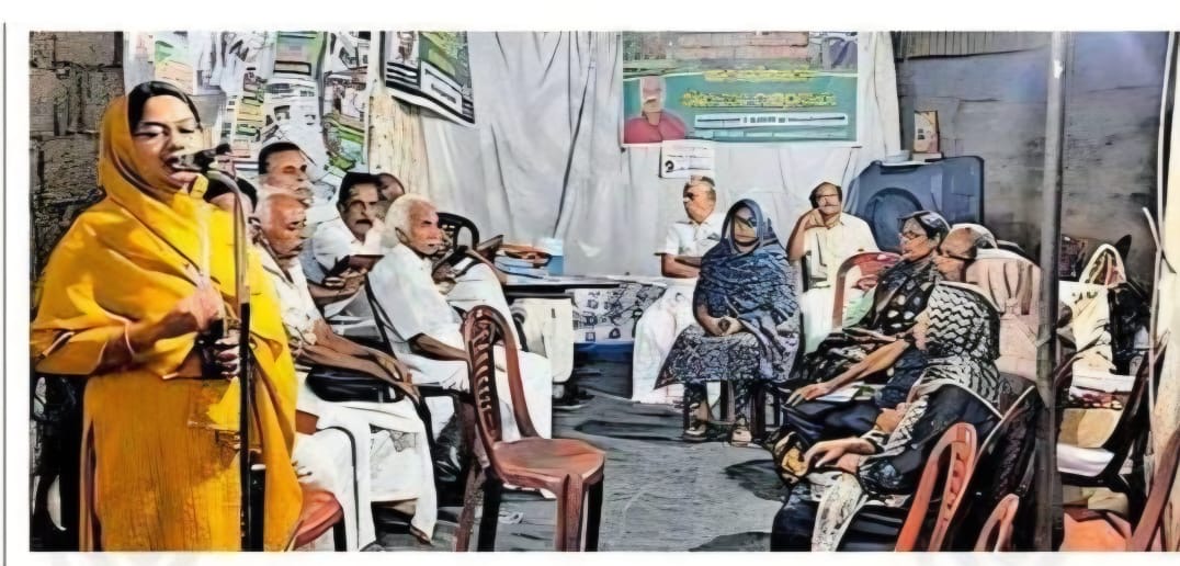 Hunger Strike by Kerala Gandhian activist Sunny Paikada