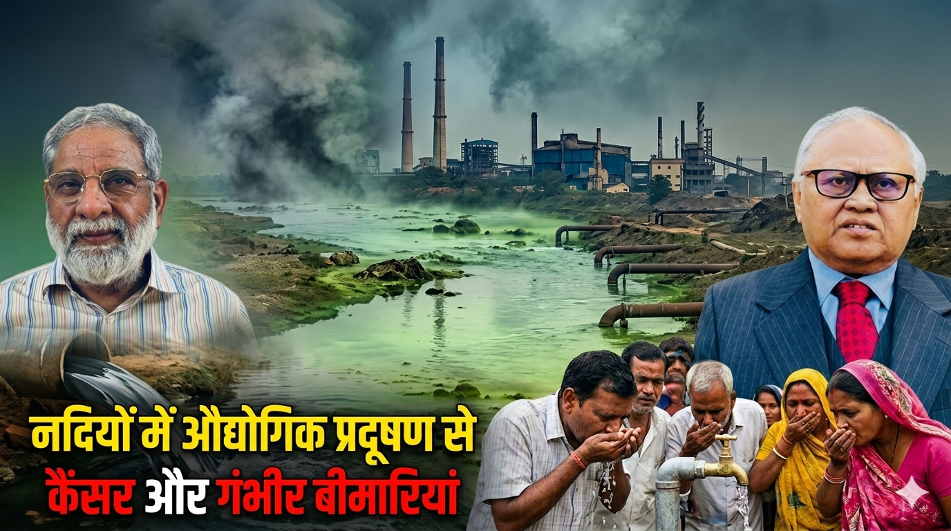  क्या हमारी नदियाँ ज़हर बन चुकी हैं? क्रोमियम प्रदूषण से बढ़ता कैंसर संकट