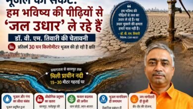 Photo of भूजल का संकट: हम भविष्य की पीढ़ियों से ‘जल उधार’ ले रहे हैं