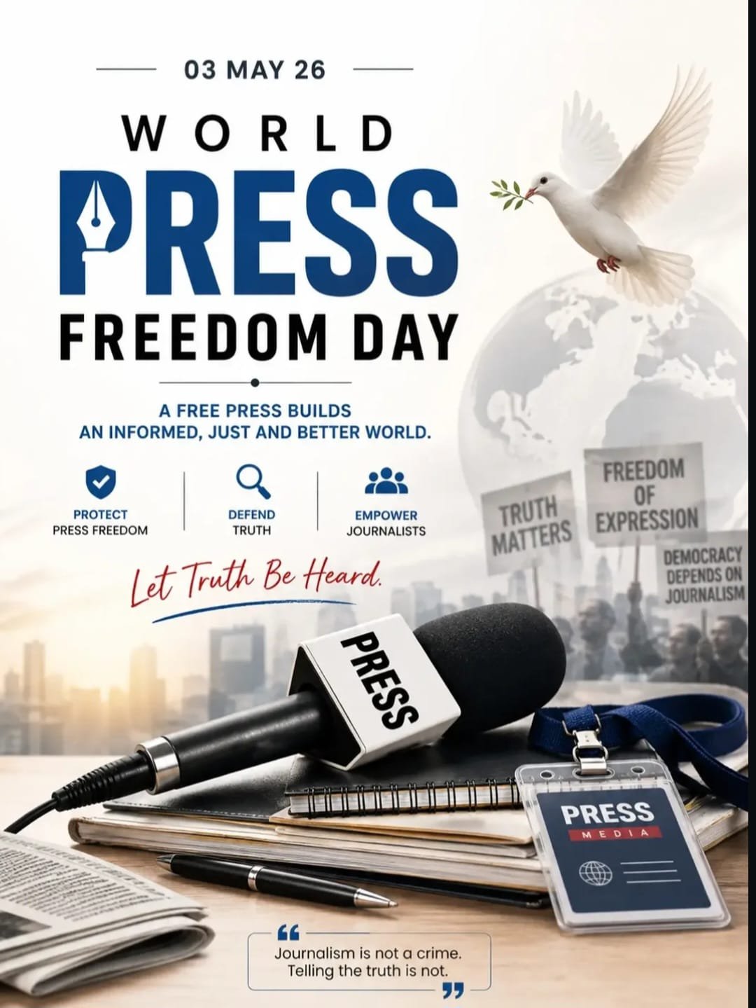 The Crisis of Truth: World Press Freedom Day and the Global Decline of Media Liberty