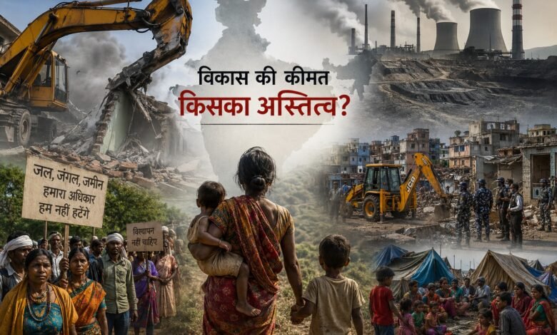 Poor people paying cost of development