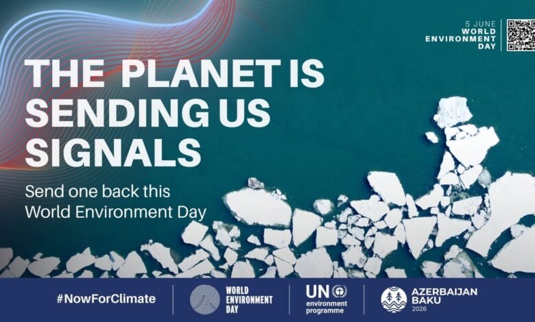 The Planet is sending signal to us