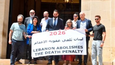 Activists of Death Penalty Abolition Movement in Lebanon
